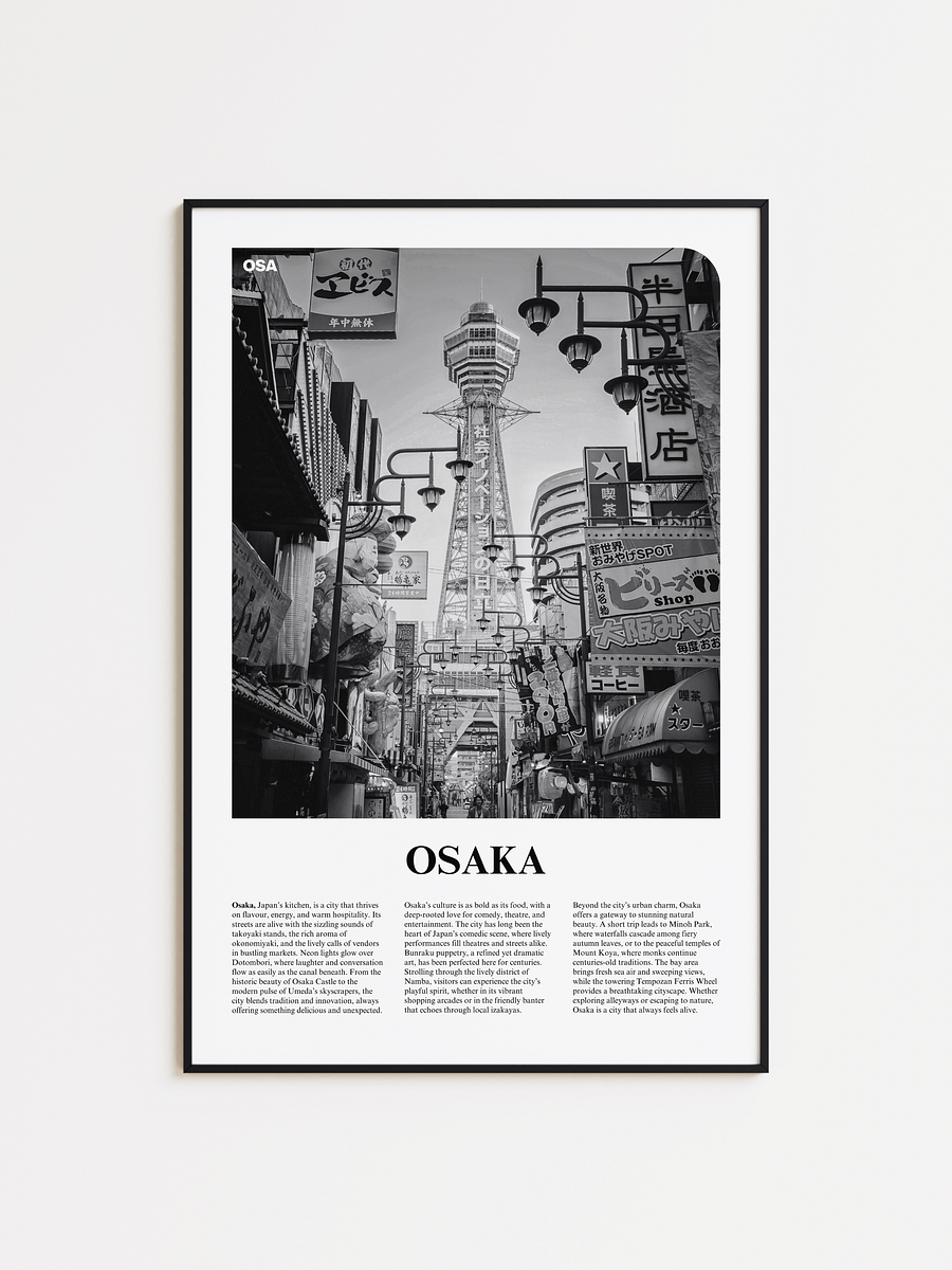 Osaka 03 Newspaper Poster product image (1)