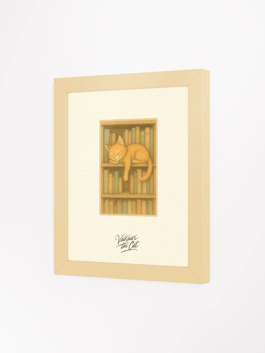 Vaikauri the Cat - Framed Matte Artprint product image (6)