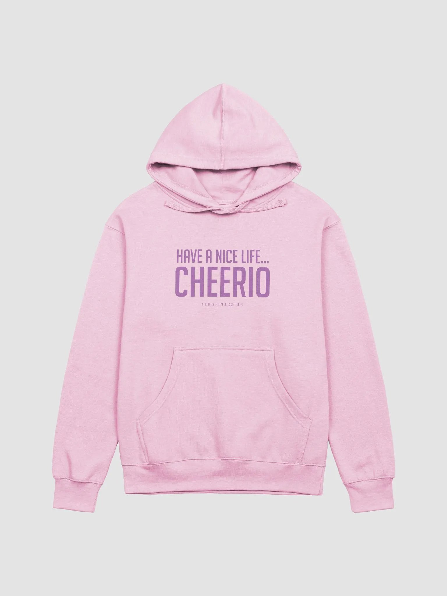 Have A Nice Life...Women's Pink Hoodie product image (1)