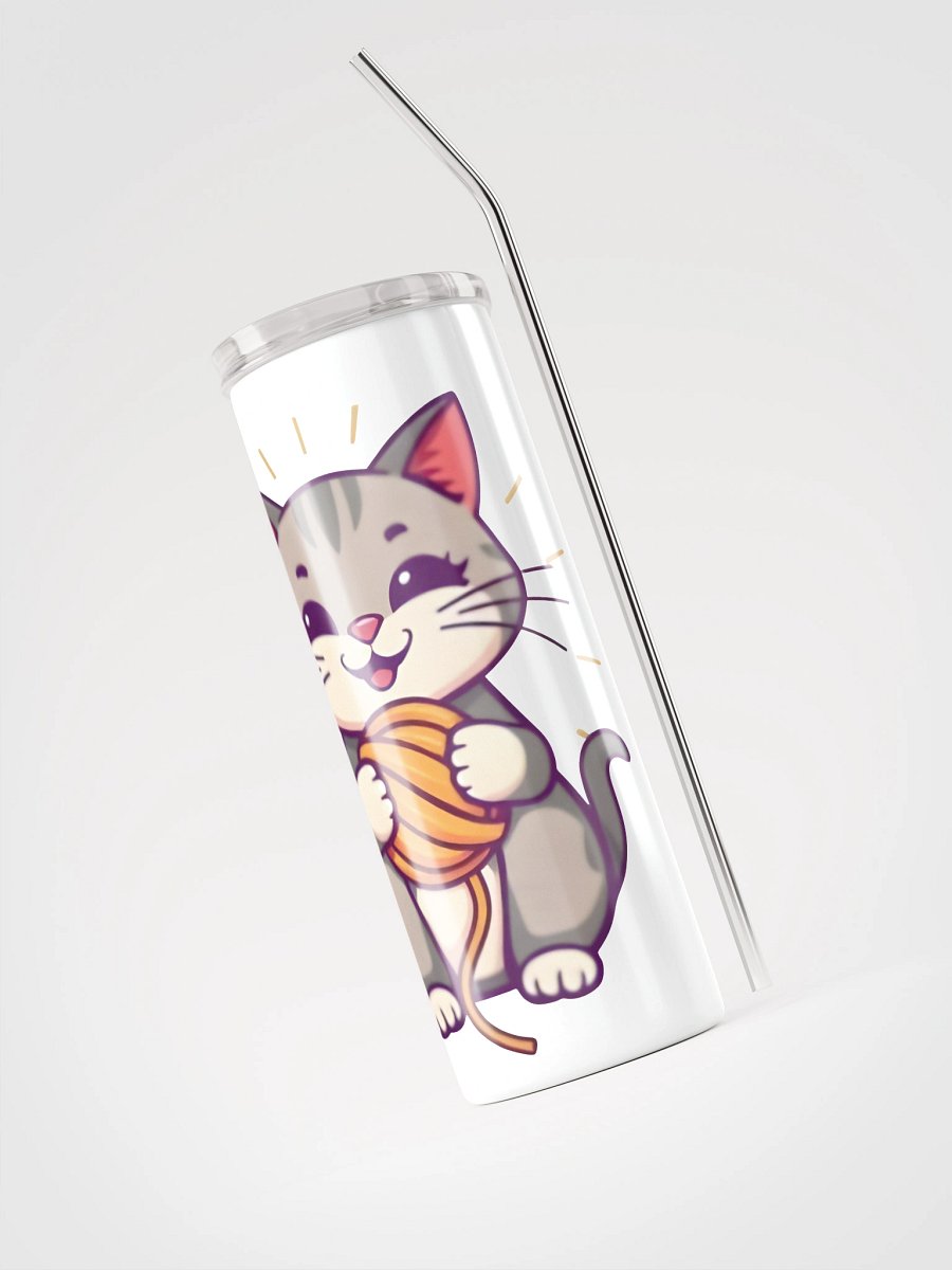 Kitten Stainless Steel Tumbler product image (3)