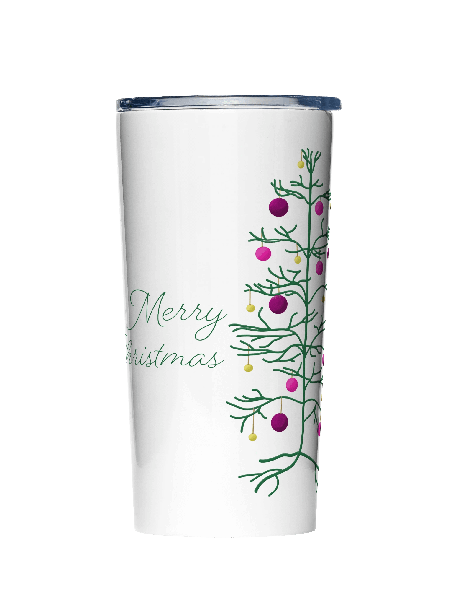 Minimalist Christmas Tree – 20oz Stainless Steel Tumbler product image (1)