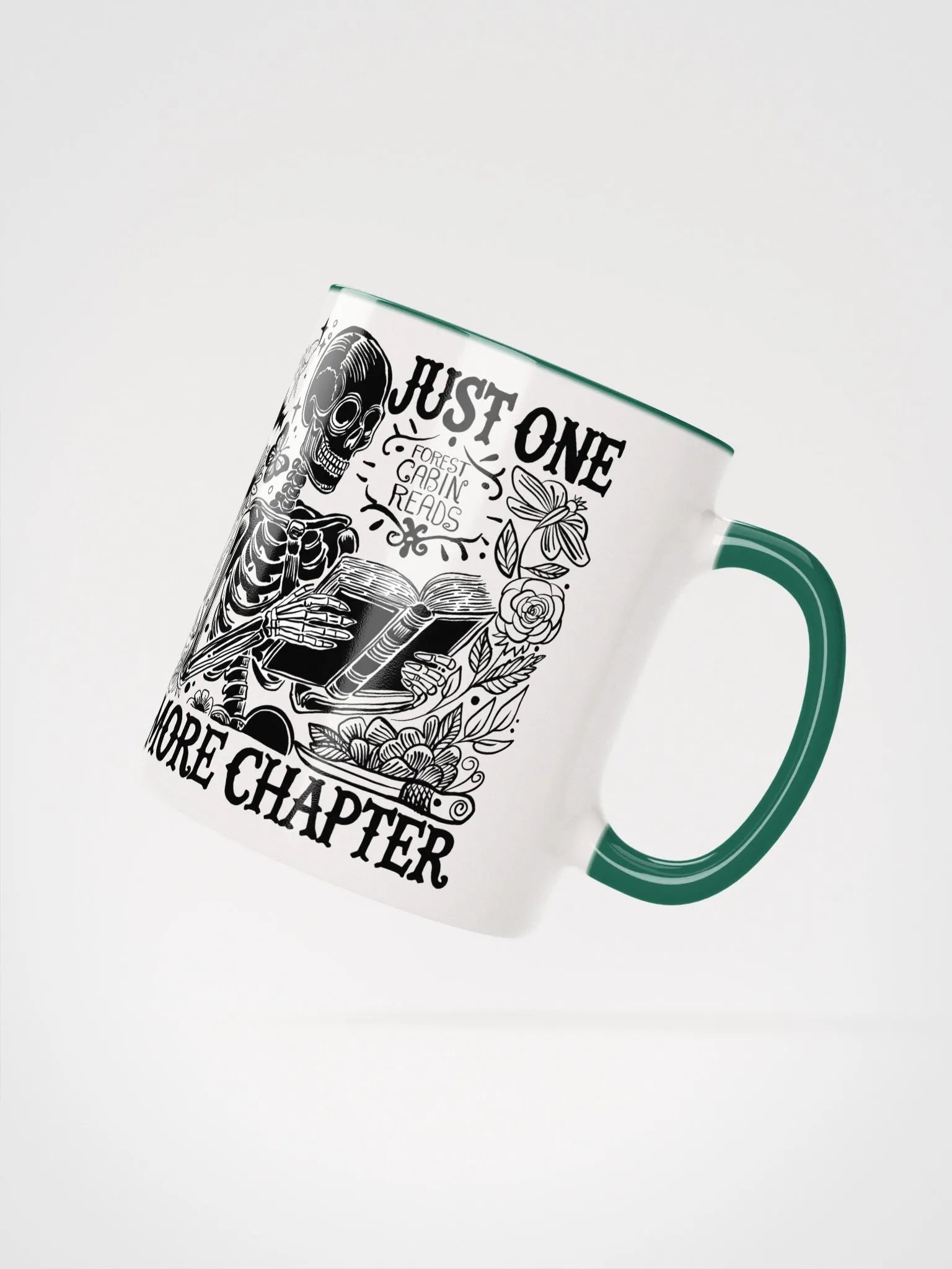 "One More Chapter" Skeleton Mug product image (2)