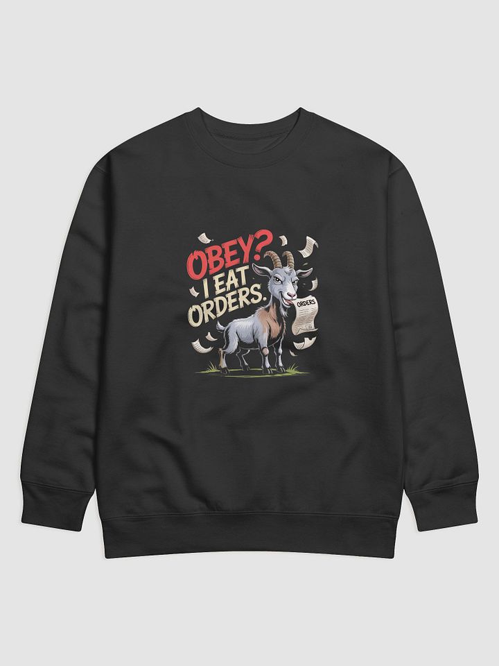 Obey the Mischievous Goat Sweatshirt product image (1)