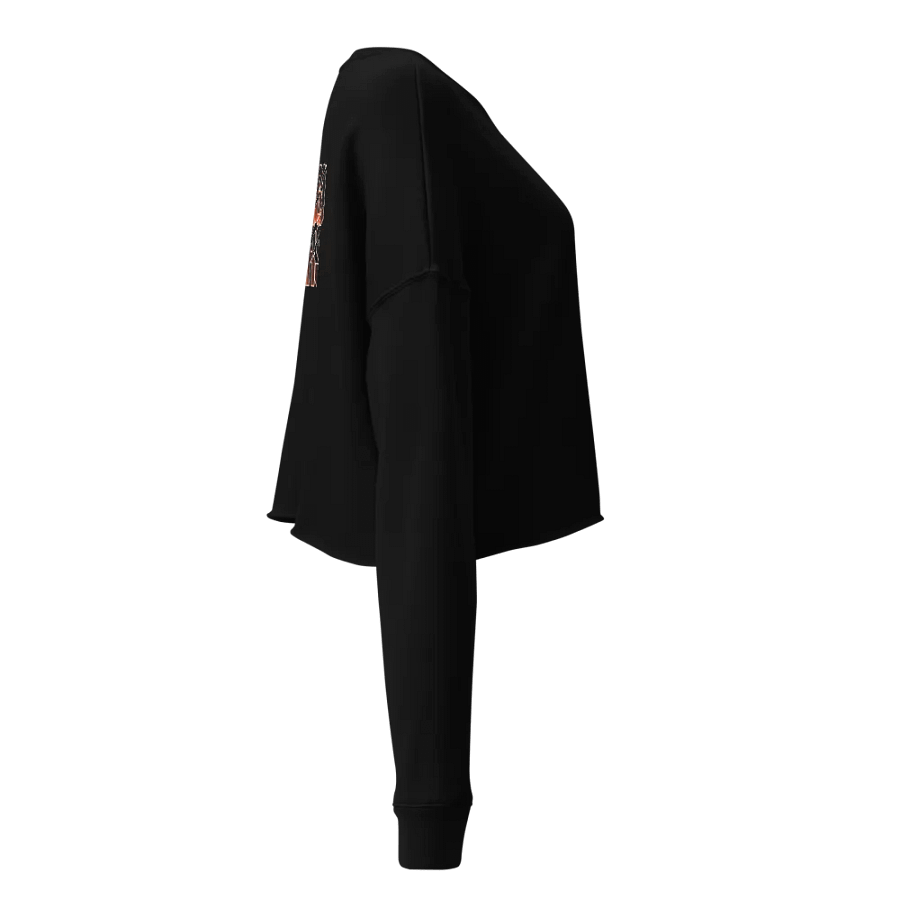Chicago Bears | Slash Logo Fleece Crop Sweatshirt | NFL Home Locker product image (4)