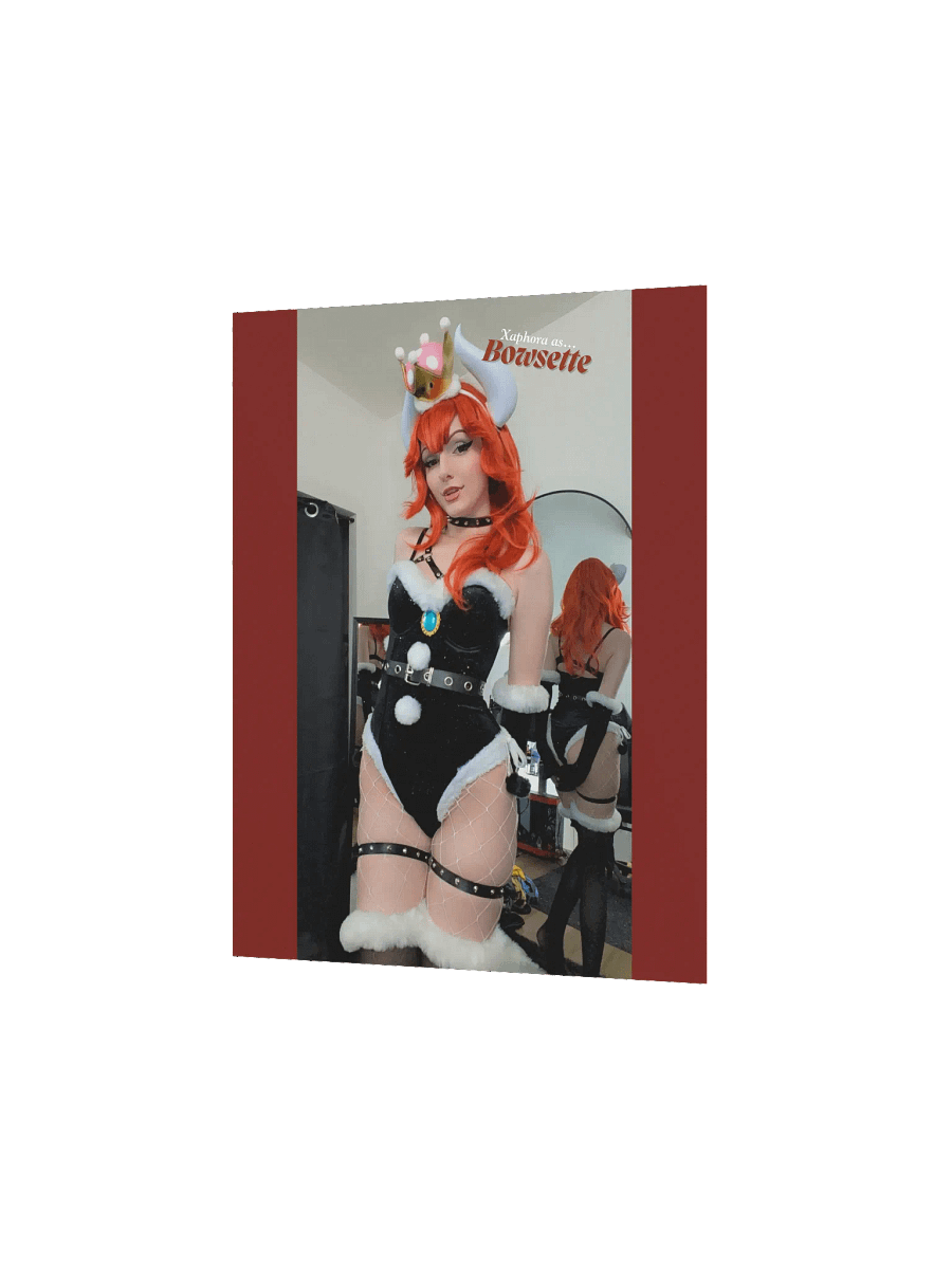Winter Bowsette Cosplay Print V5 product image (2)