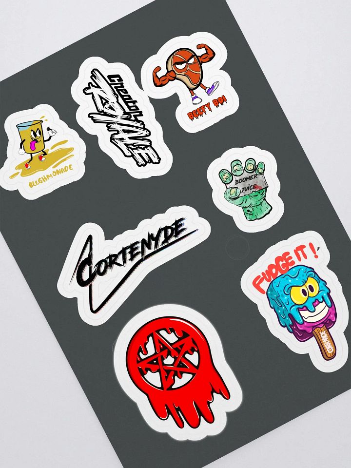 Cortenyde Kiss-Cut Sticker Sheet product image (1)