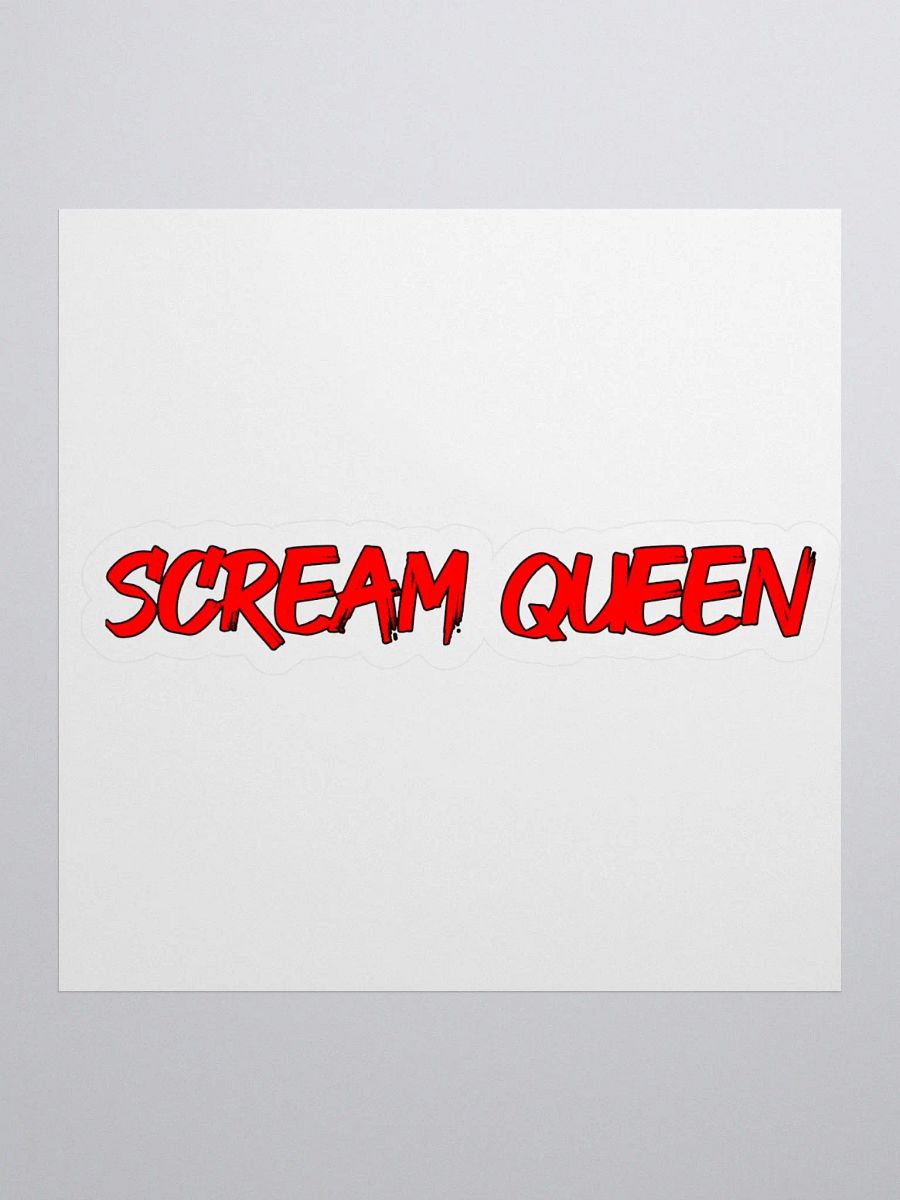 Scream Queen sticker product image (1)