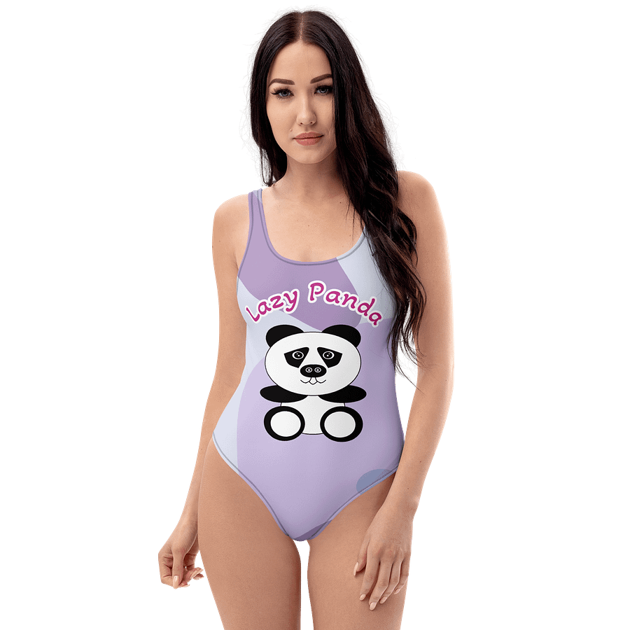Lazy Panda All-Over Print Swimsuit product image (1)