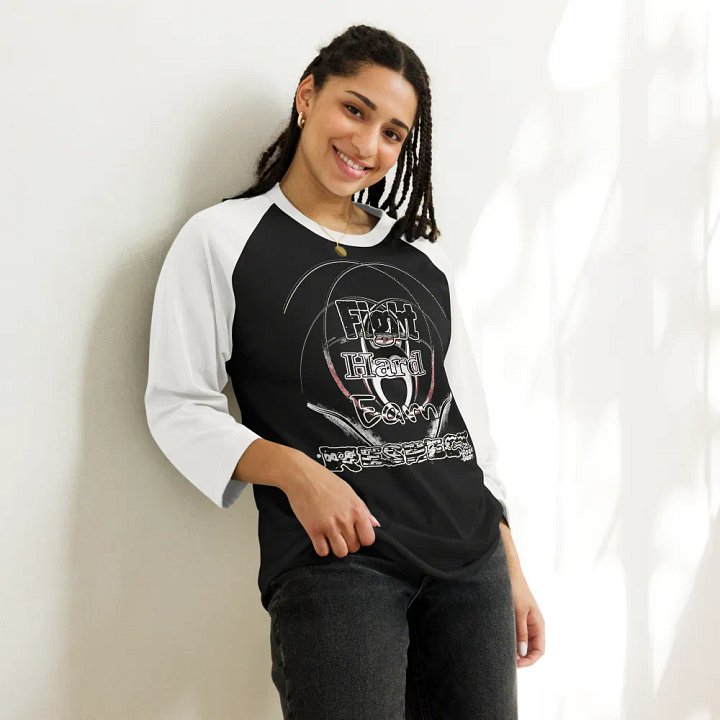 Fight Hard Earn Respect - Fine Jersey Raglan Tee product image (2)