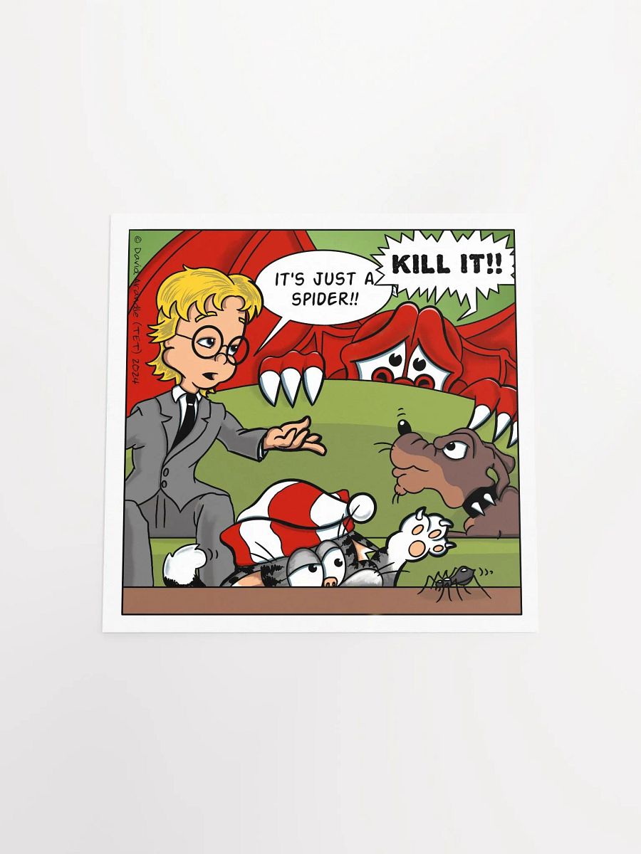 Just a Spider - Resident Dragon Poster product image (11)