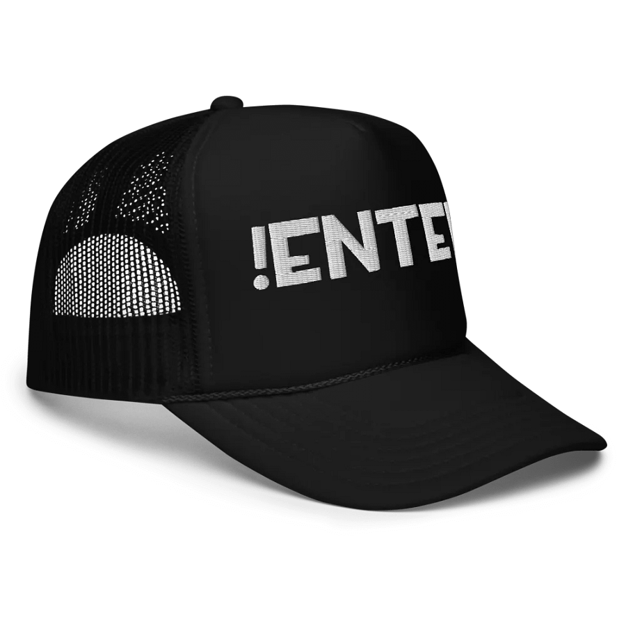 !ENTER 3D Puff Embroidered Hat product image (3)