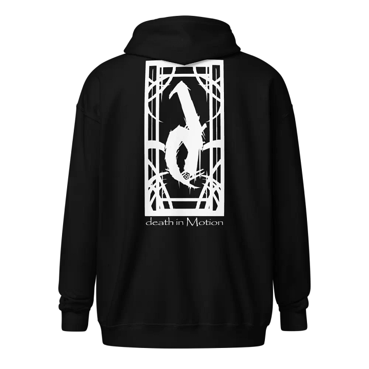 diM.wiT. Zip-up Hoodie White Lettering product image (1)