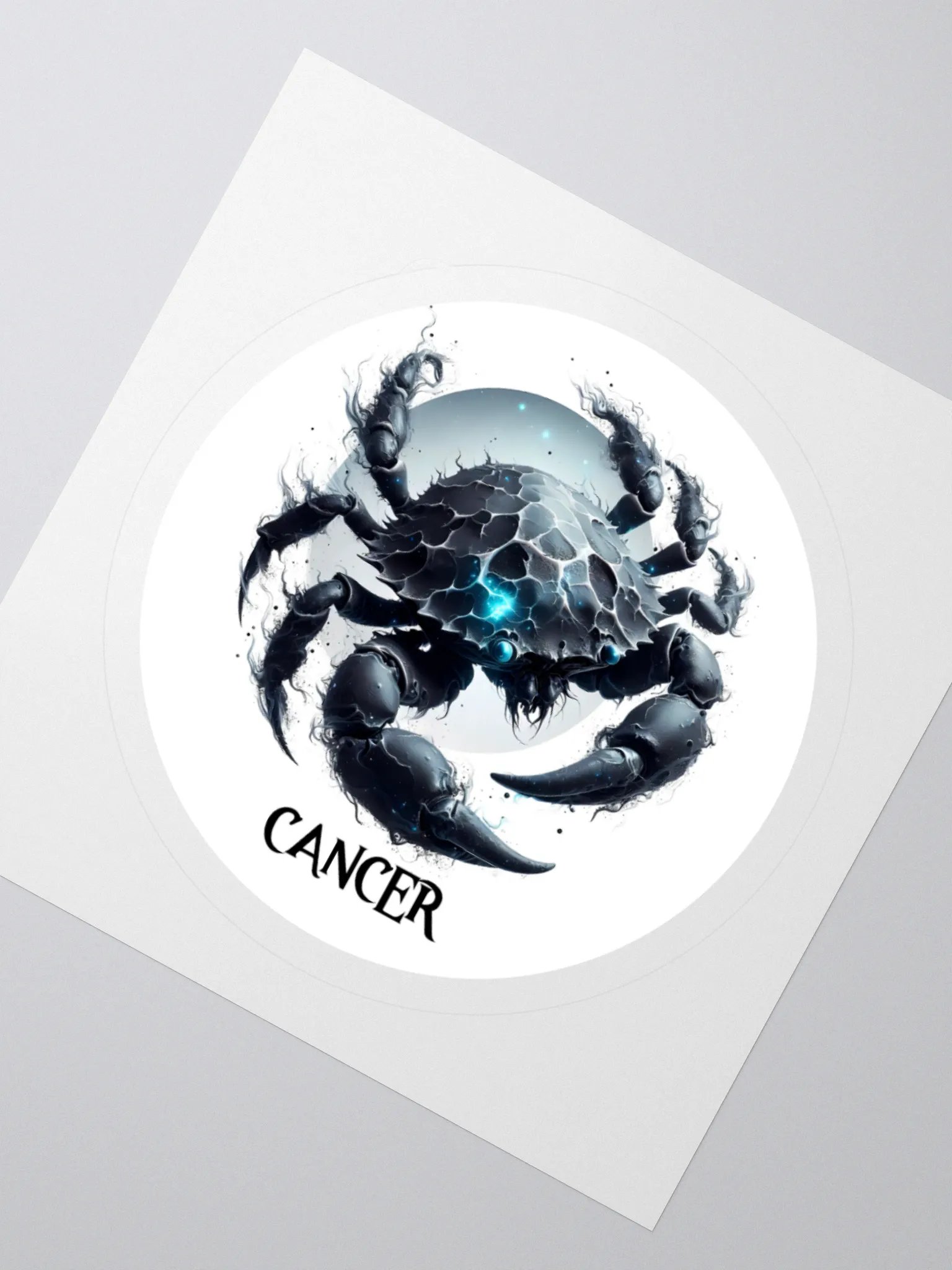 Mythical Cancer Zodiac Round Sticker product image (4)