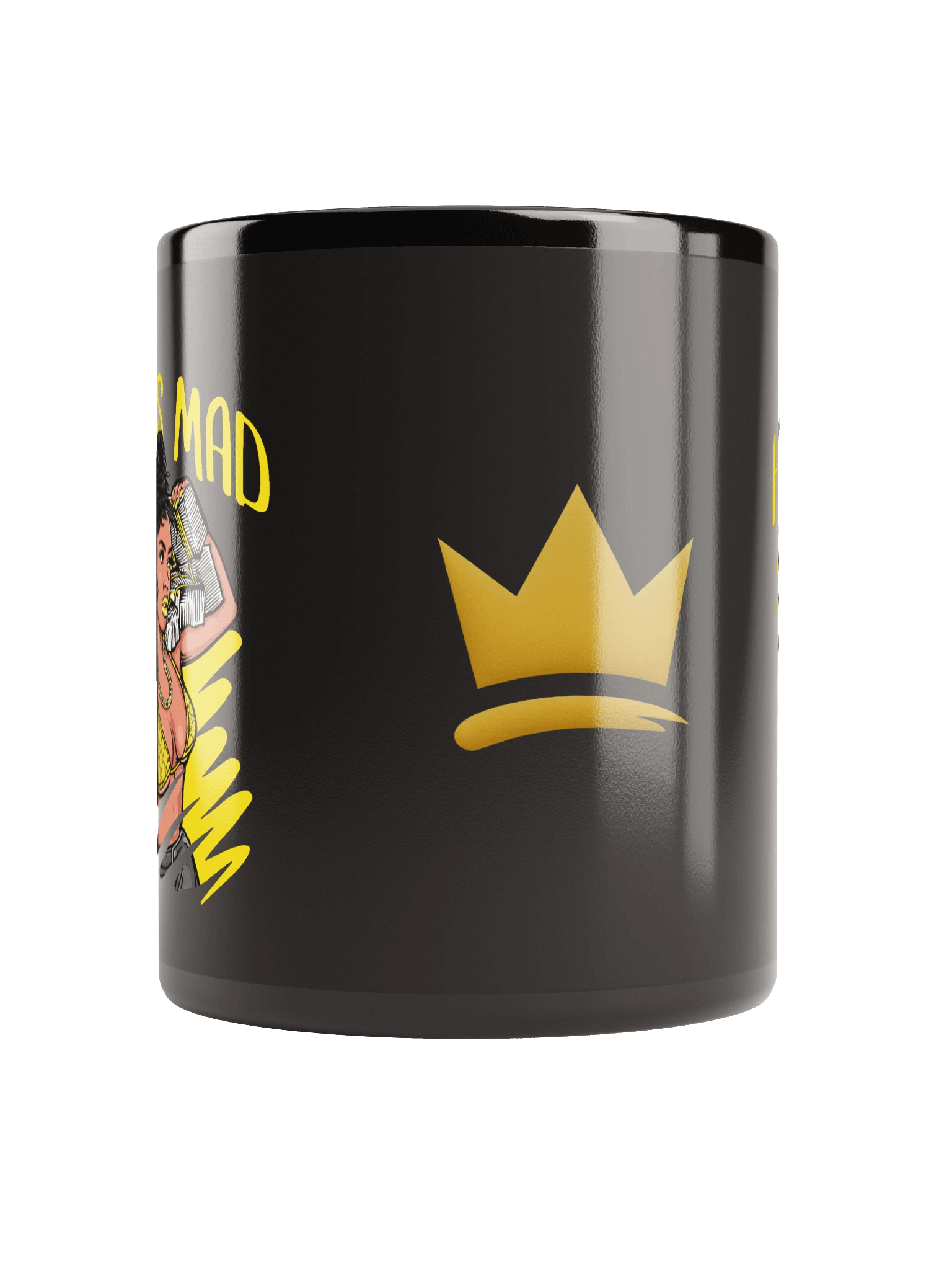 Cash Queens Black Glossy Mug product image (5)
