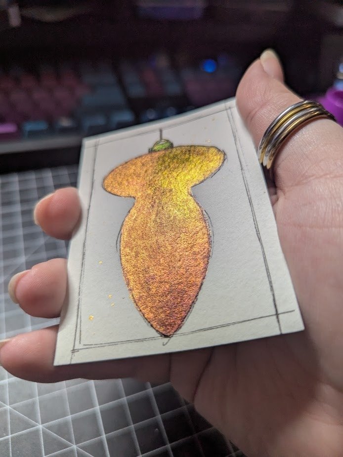 ATC - Christmas Bauble #7 (NaBP) product image (1)