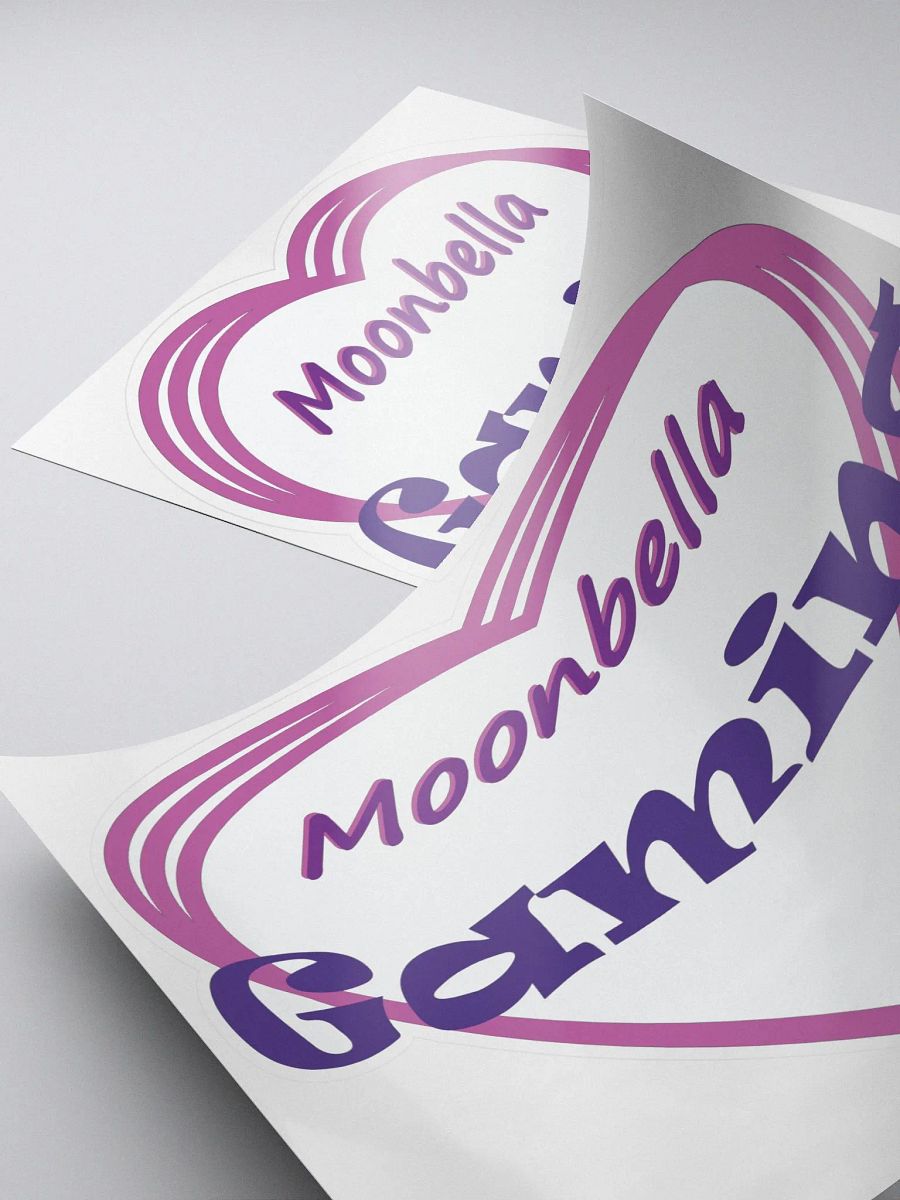 Moonbella Gaming Logo Stickers product image (4)