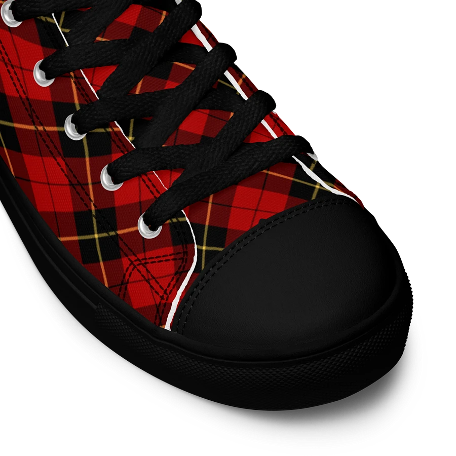 Wallace Tartan Men's High Top Shoes product image (11)