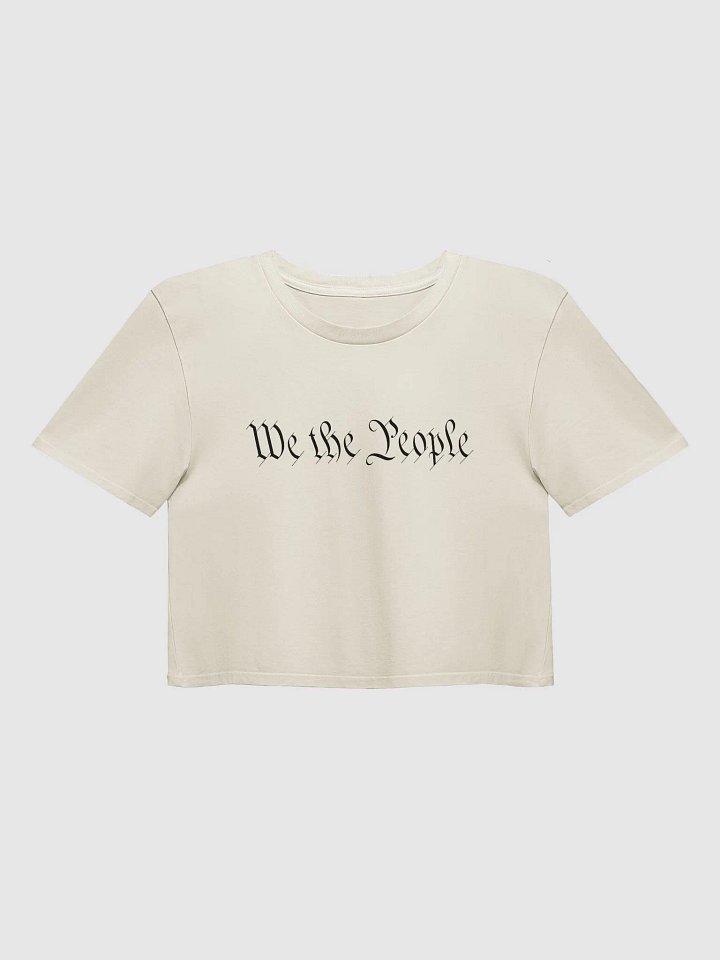 We the People Women's Premium Crop Top product image (1)
