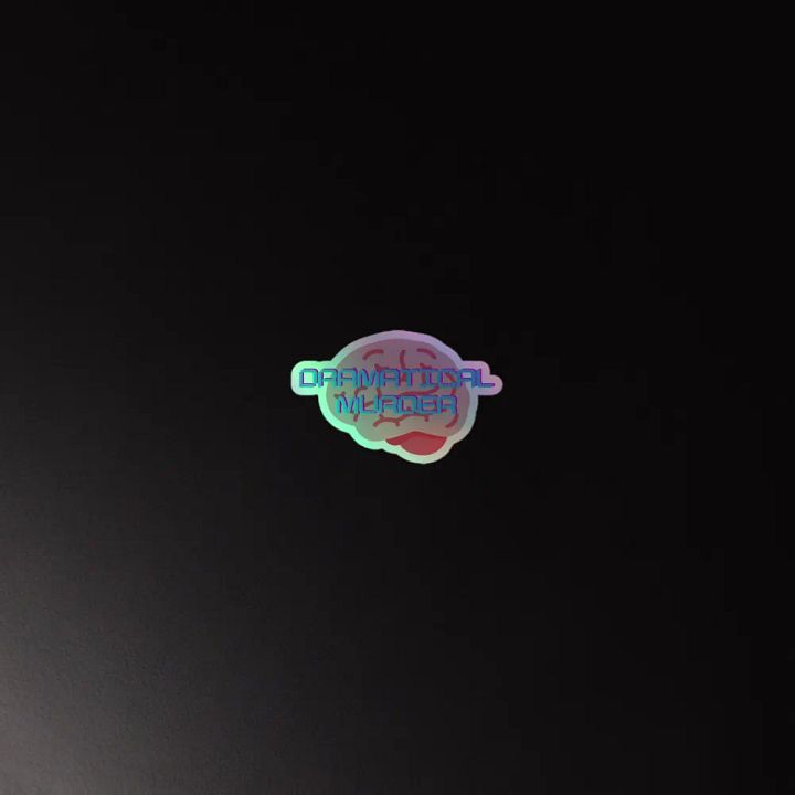 DRAMAtical Murder on my Brain Holographic Sticker product image (4)