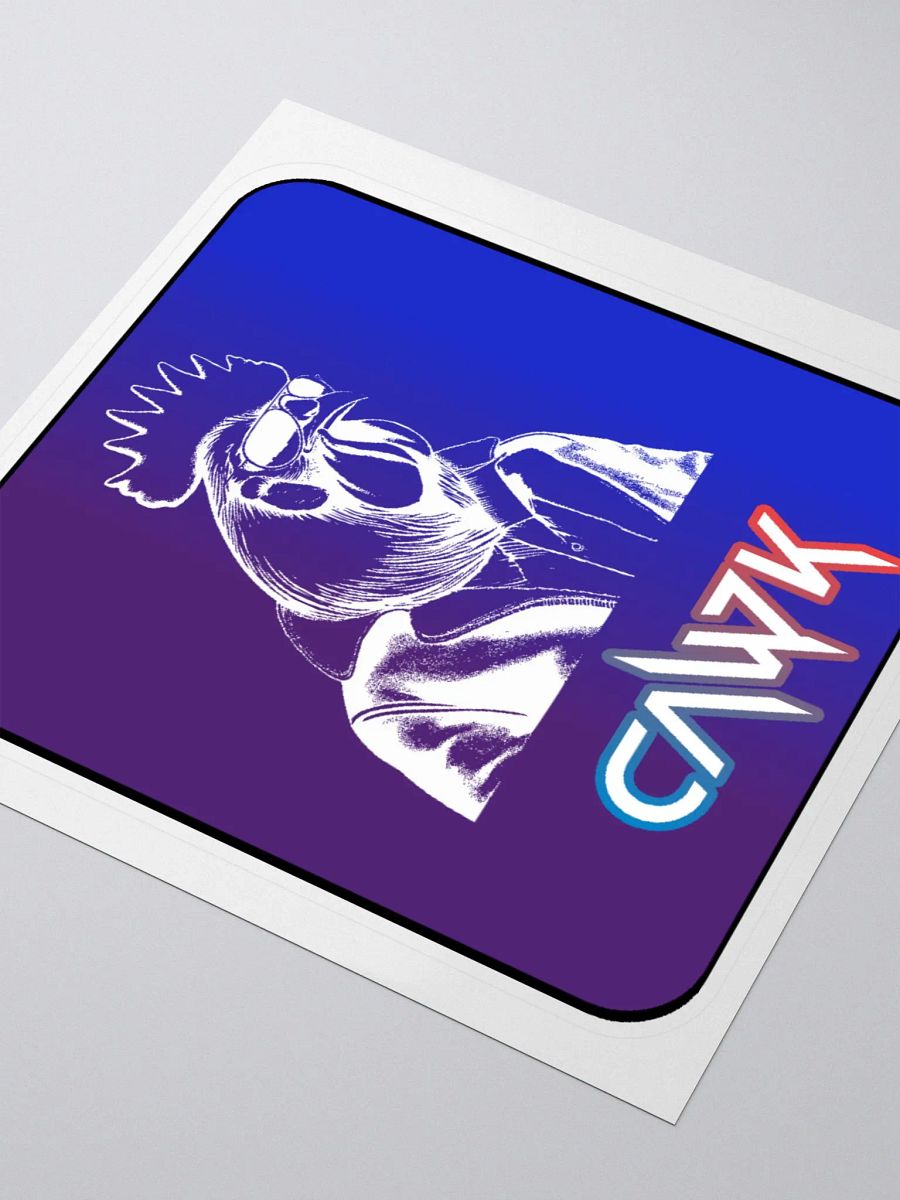 Cawk headshot sticker product image (3)