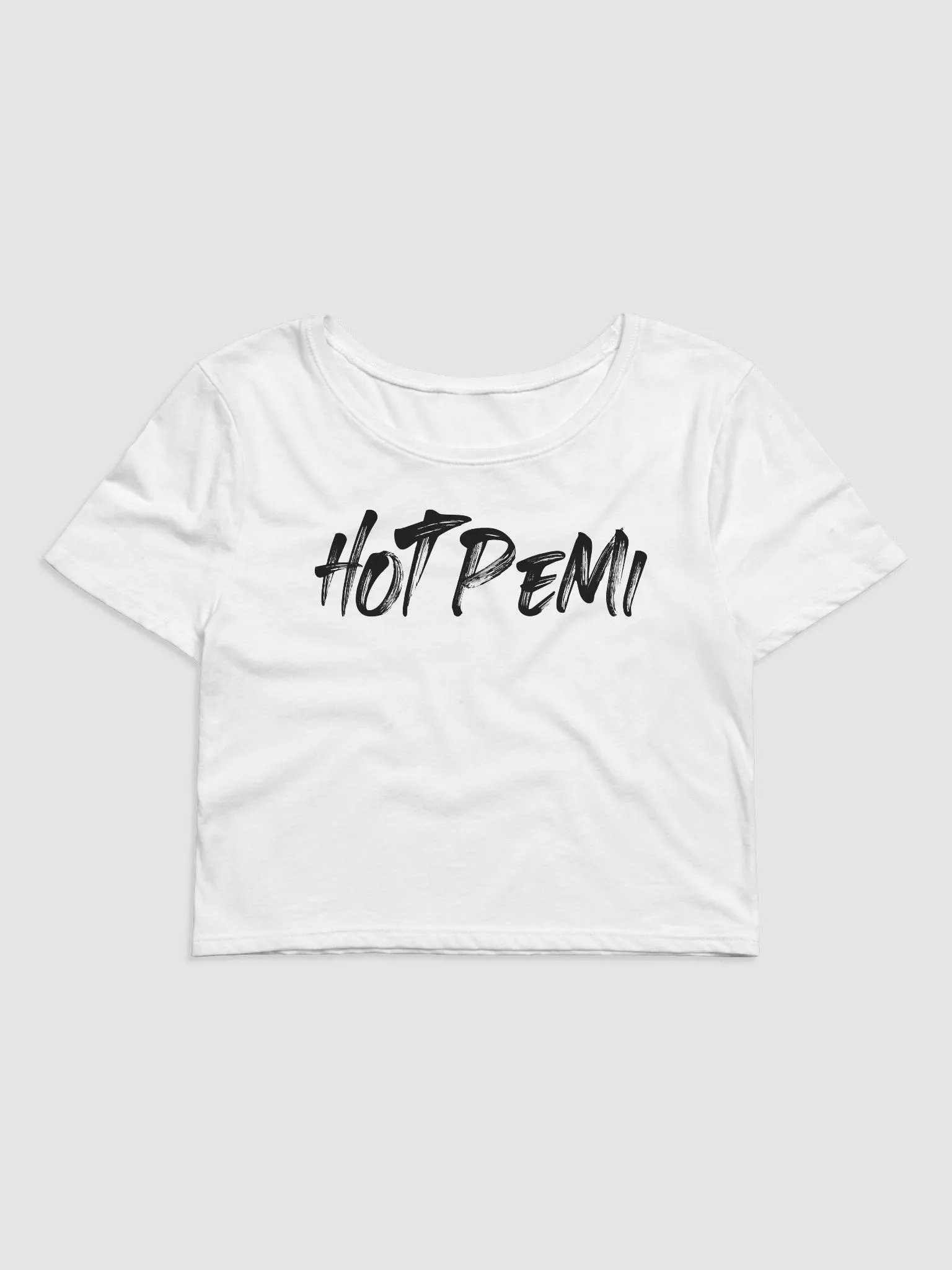 Black HotPemi Logo - Crop Top product image (1)