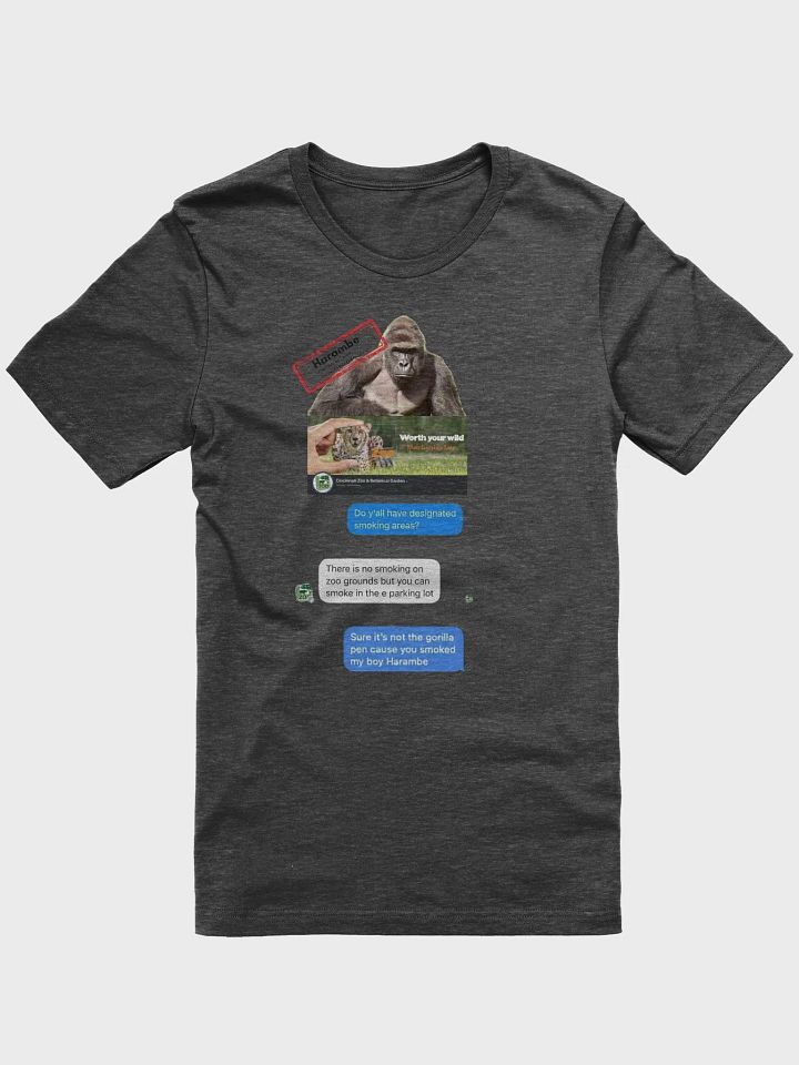 Smoking Section with Harambe - Men's Tee product image (2)