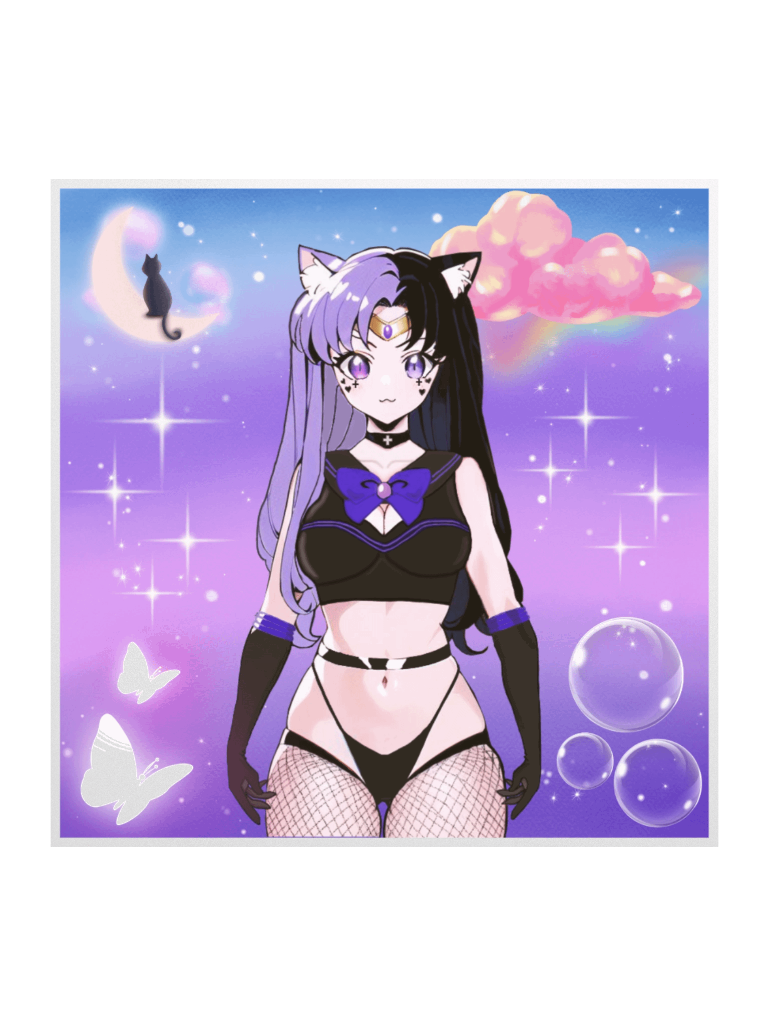 Sailor Nekowave Sticker (Dream Version) product image (1)