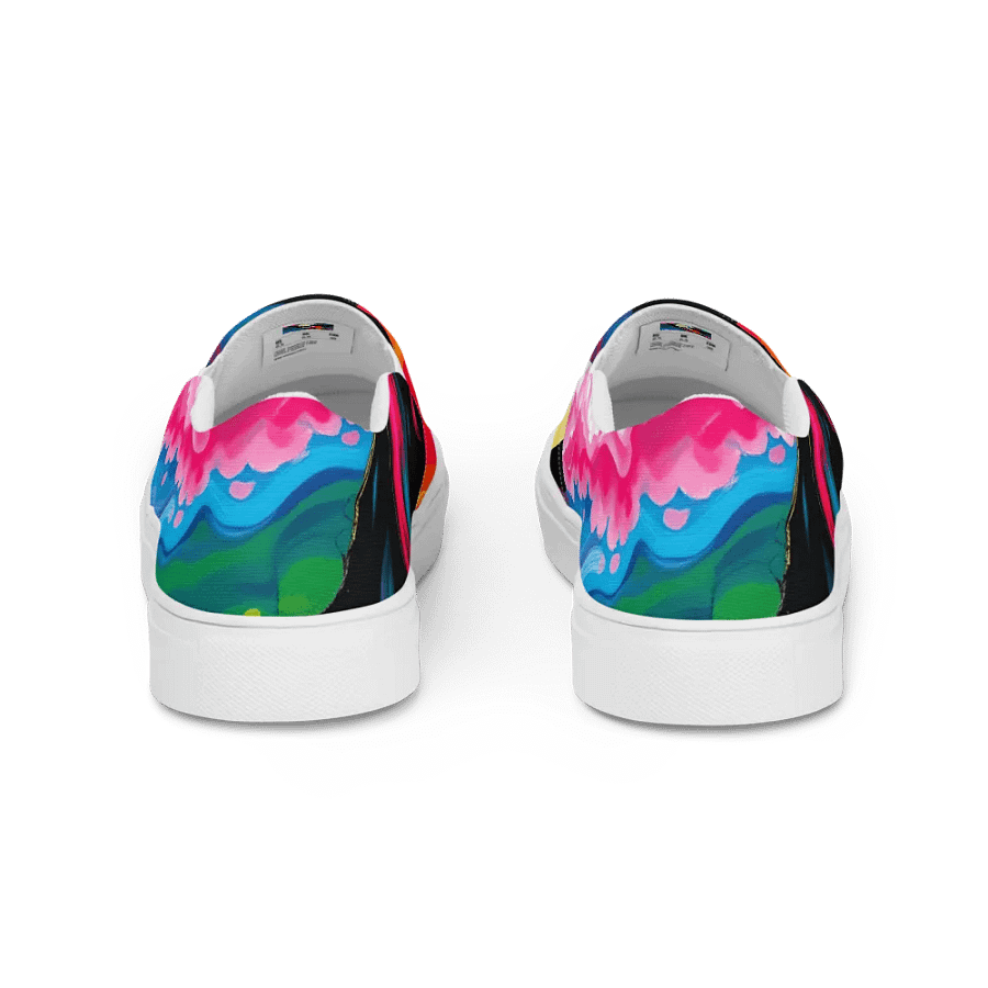Lunar Dreams Women's Slip-On Canvas Shoes product image (4)