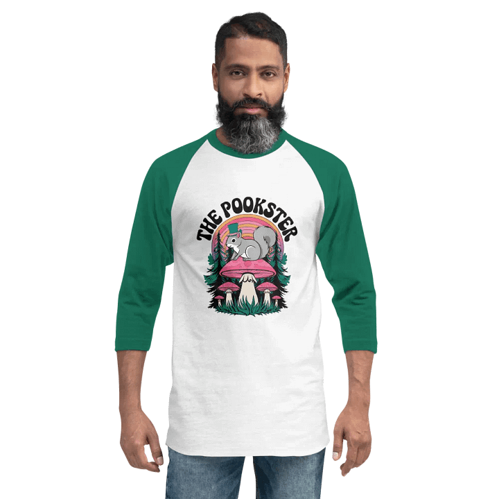 Dapper Squirrel in Wonderland Raglan Tee product image (2)