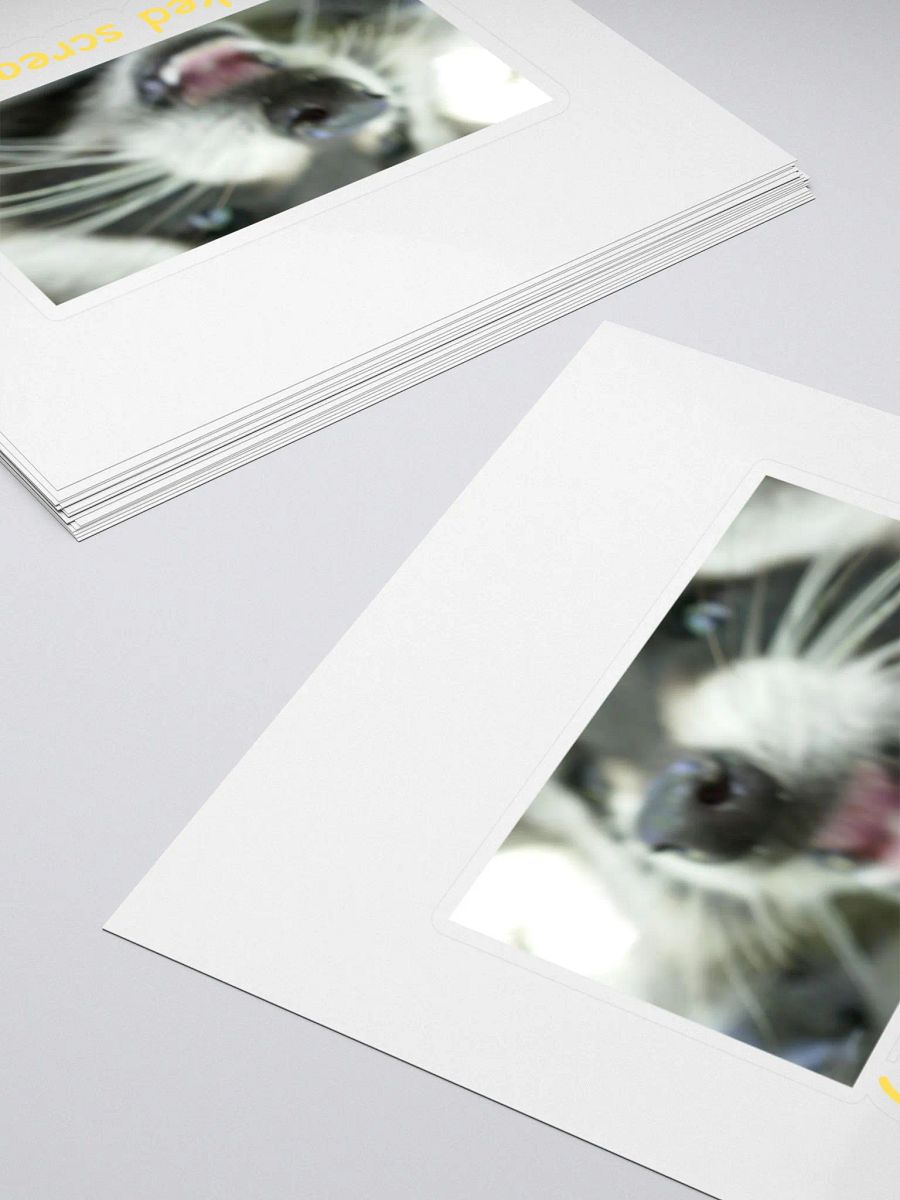 Panicked Screaming Sticker product image (4)