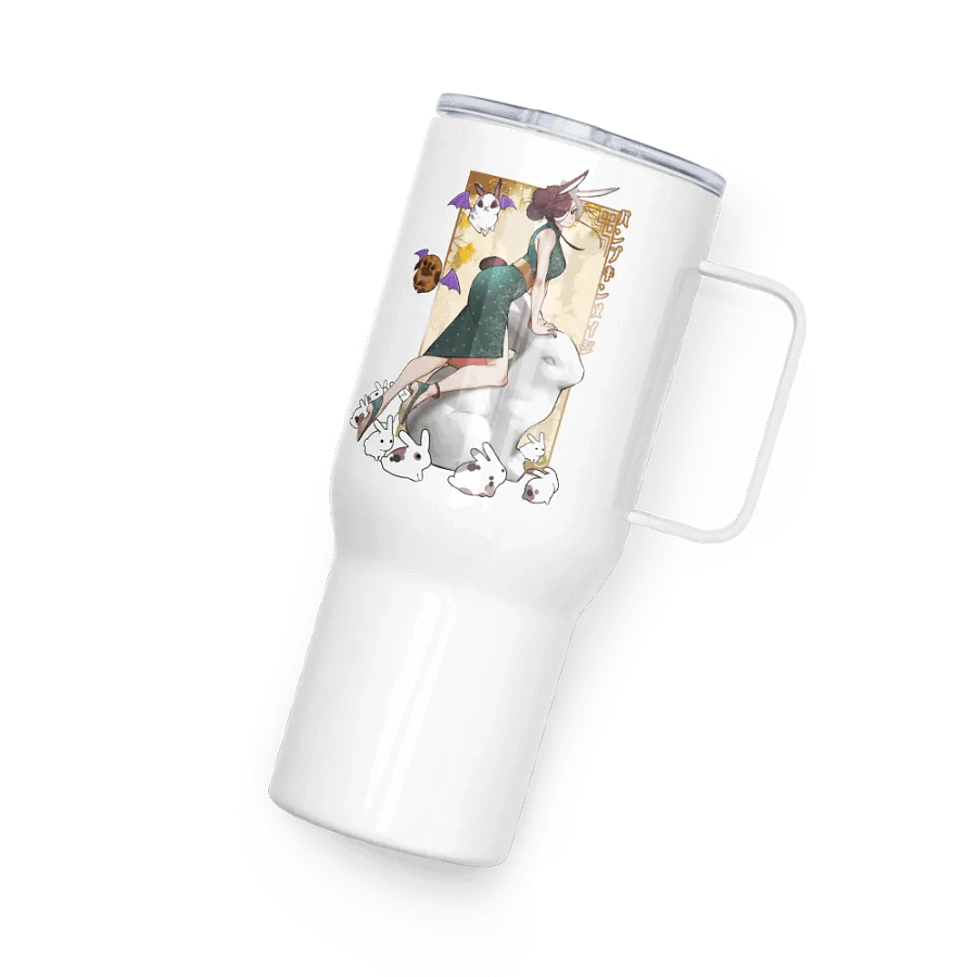 Pumpkin Mage: Year of the Rabbit - Travel Mug w/ Handle product image (4)