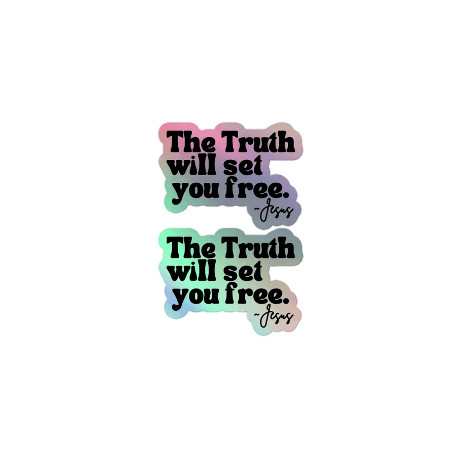 The Truth Will Set You Free Stickers product image (1)