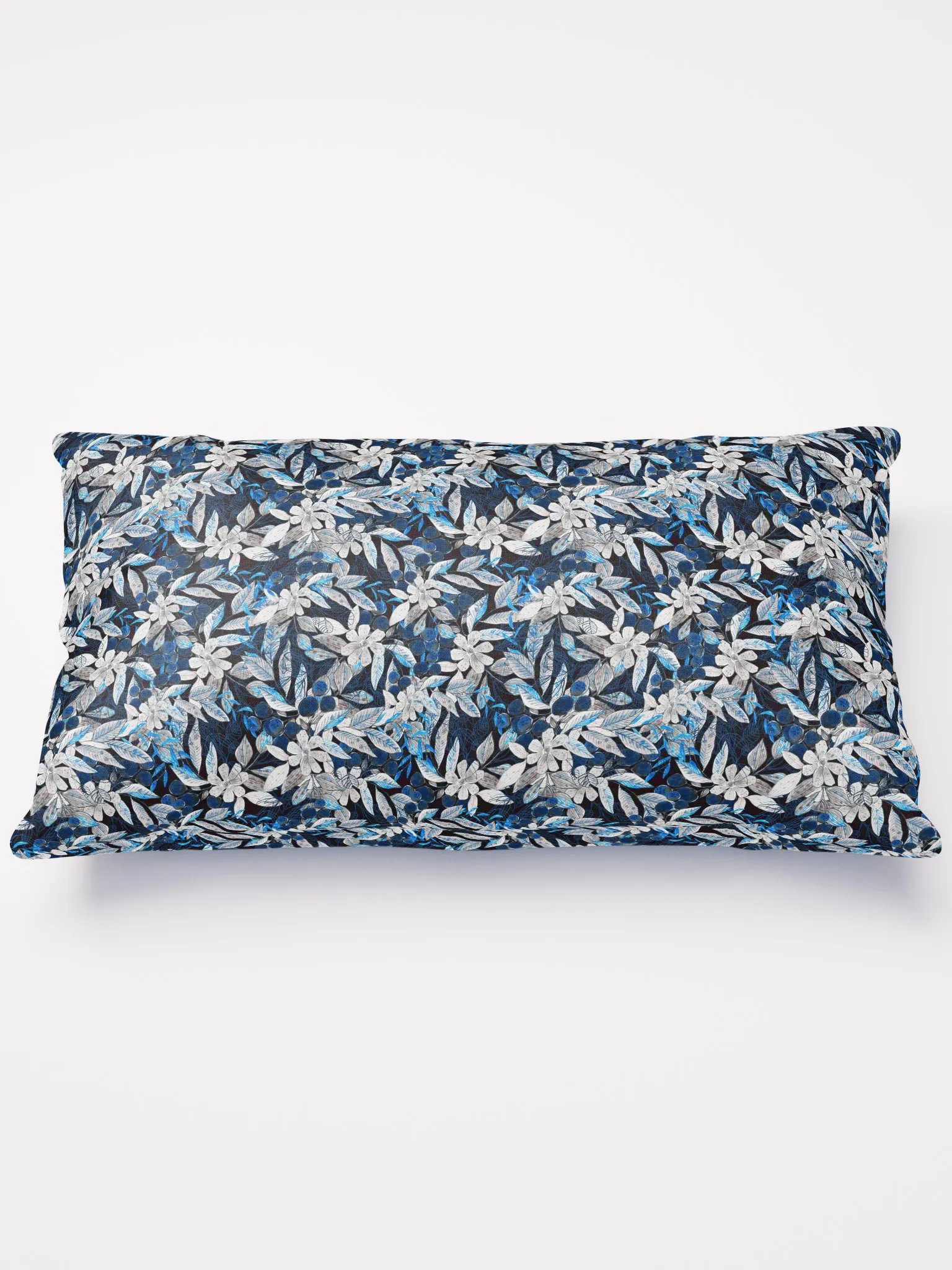 Blue White Garden Pillow product image (2)