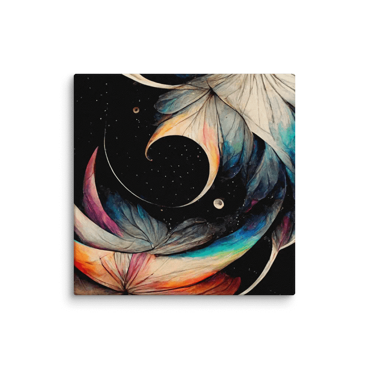 Cosmic Flora Canvas Art product image (1)