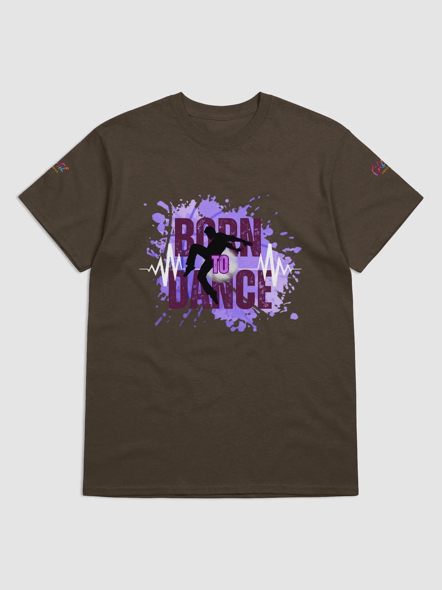 Born to Dance His Silhouette Relaxed Cut Tee product image (4)
