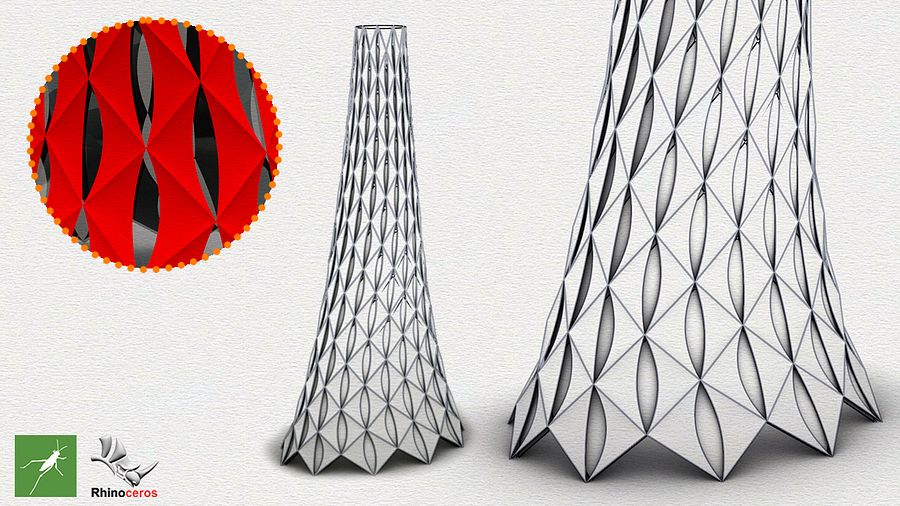 Building Envelope Facade Design Grasshopper Rhino Files Download product image (2)
