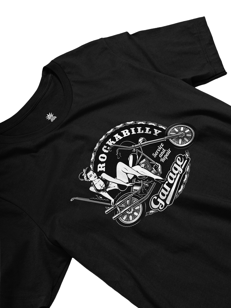 Rockabilly! Animationsaurus Garage Pinup Girl Unisex T-Shirt product image (27)