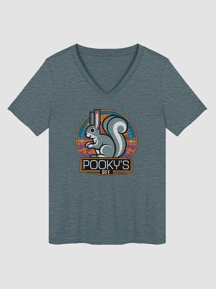 Pooky's BFF Relaxed V-Neck Tee product image (1)