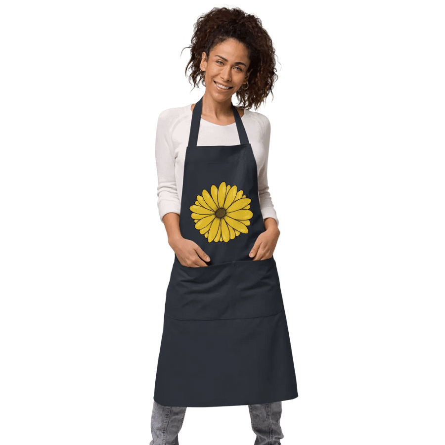 Yellow Daisy Organic Apron product image (2)