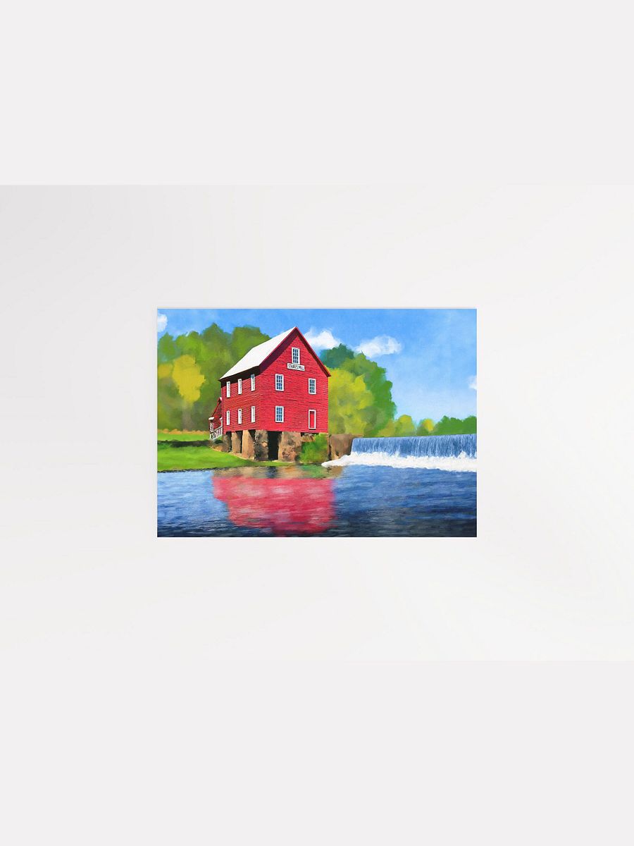 Starr’s Mill – Georgia Matte Poster product image (1)