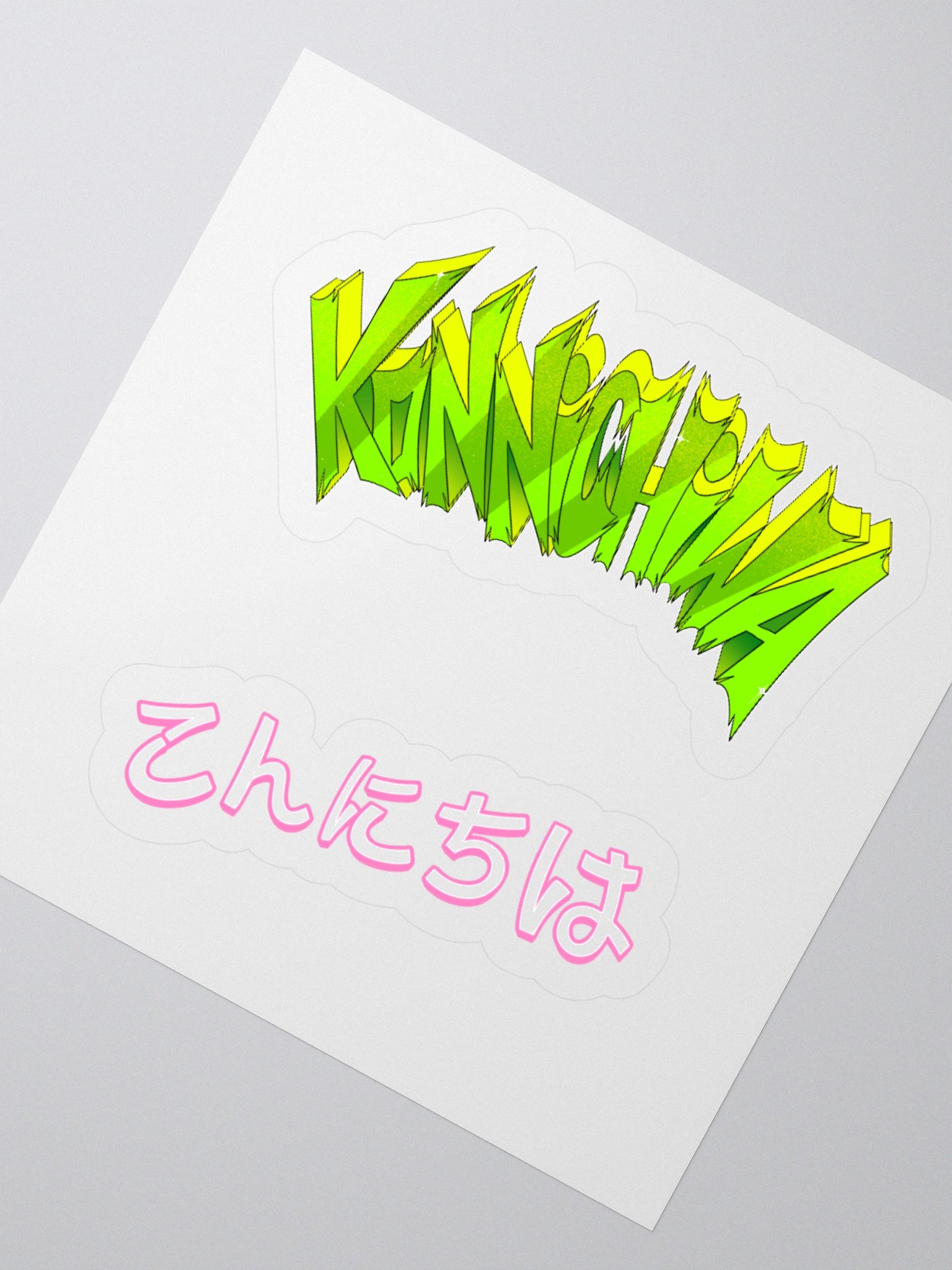 KONNICHIWA - Kiss Cut Stickers product image (6)