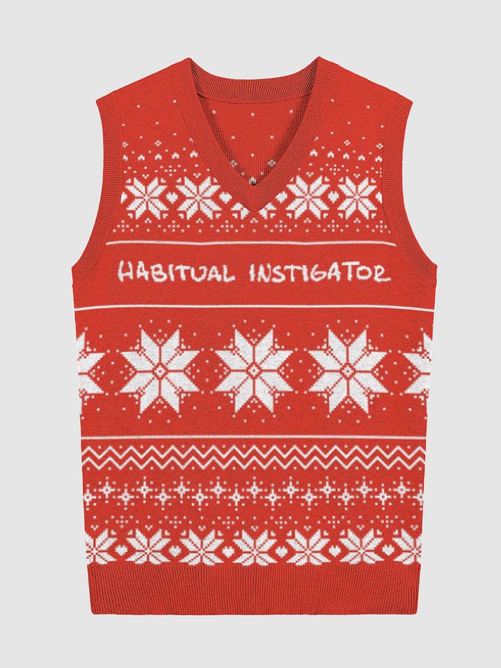 HABITUAL INSTIGATOR (holiday vest 1) product image (1)