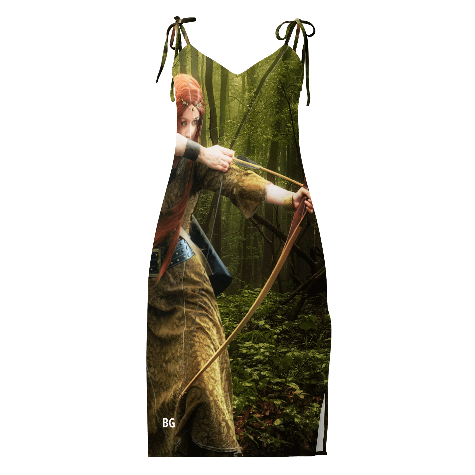 'Elven Stories - Rainhill' Chiffon Slip Dress product image (3)