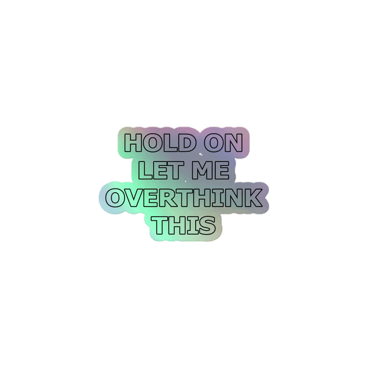 Sticker - Byakko Overthink Edition product image (1)