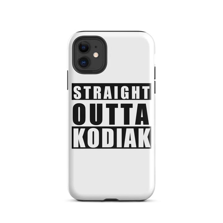 Straight Outta Kodiak iPhone Tough Case product image (2)