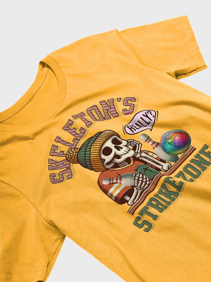 Skeletons Strike Zone Bowling Really Tee product image (2)