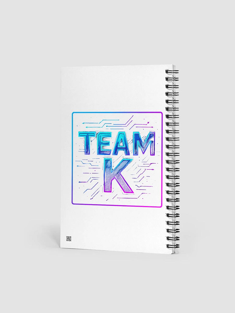 Team K V-11 Spiral Notebook product image (2)