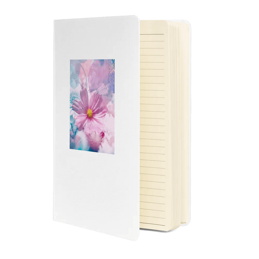 Whimsical Blooms Hardcover Notebook for feminine moms daughters friends product image (3)