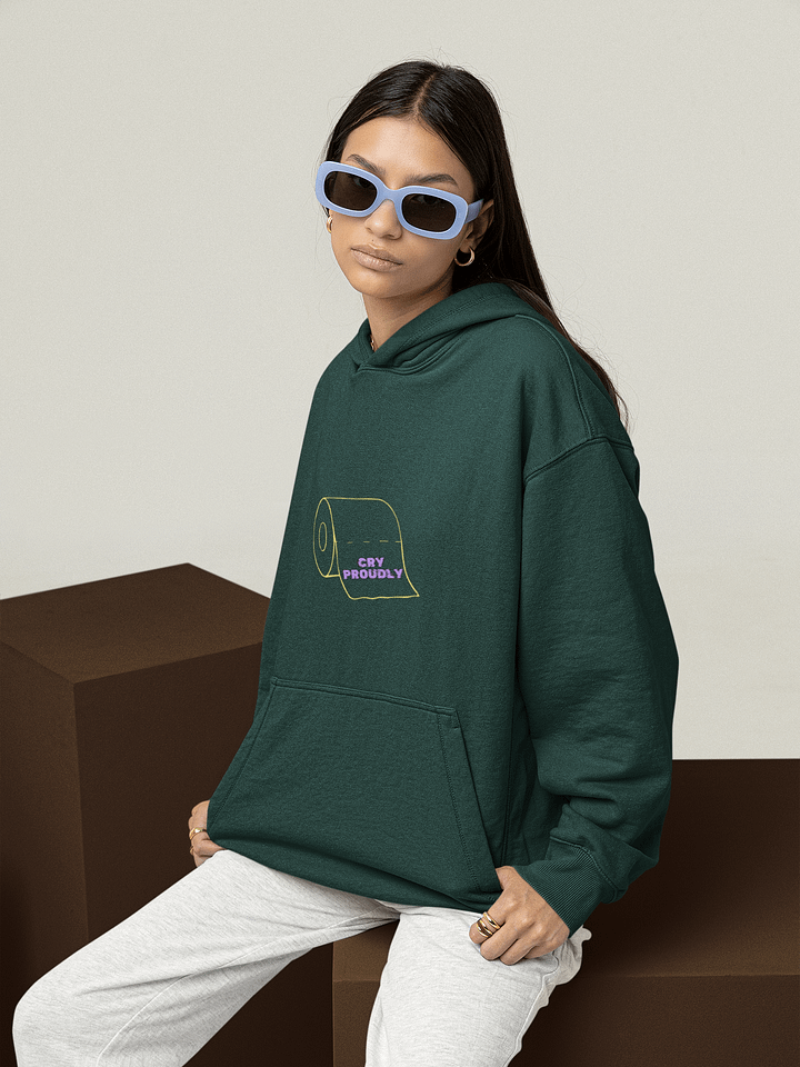 Cry Proudly Unisex Oversized Hoodie product image (1)