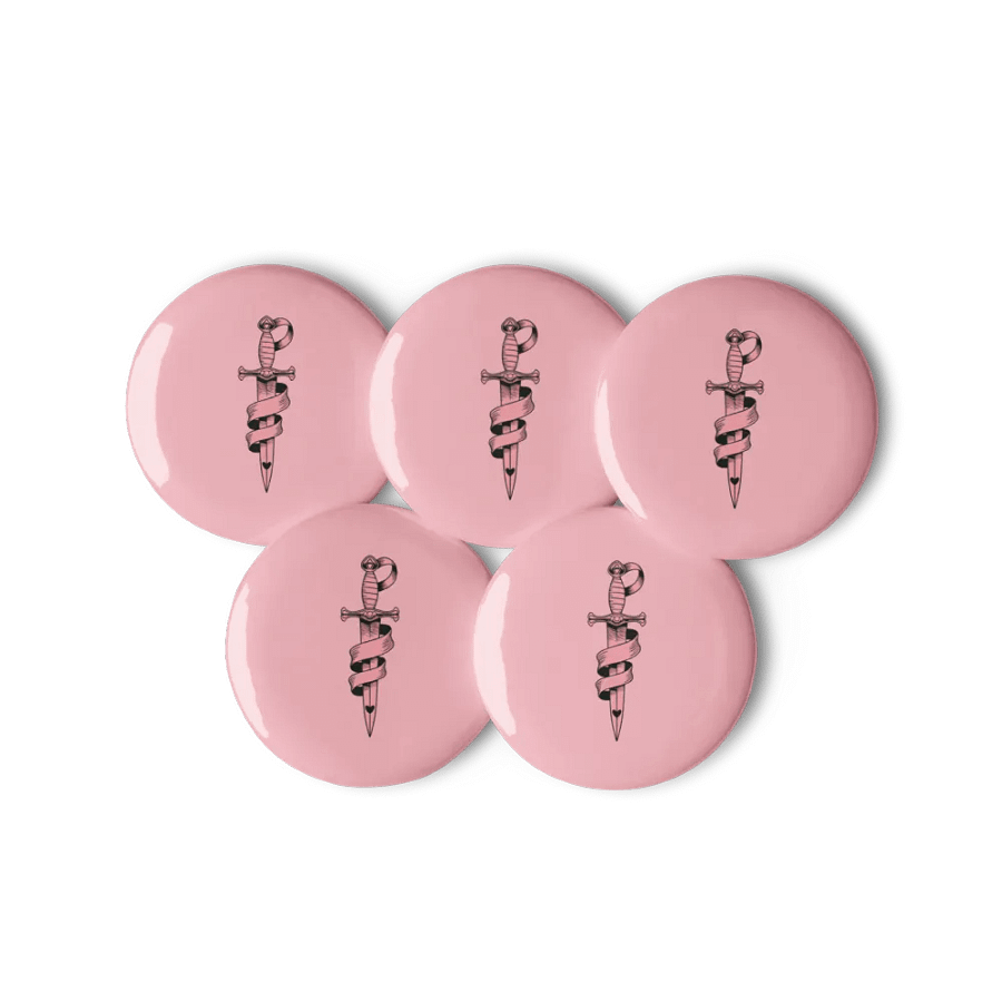 Heartfelt Dagger Pin Buttons Set product image (9)